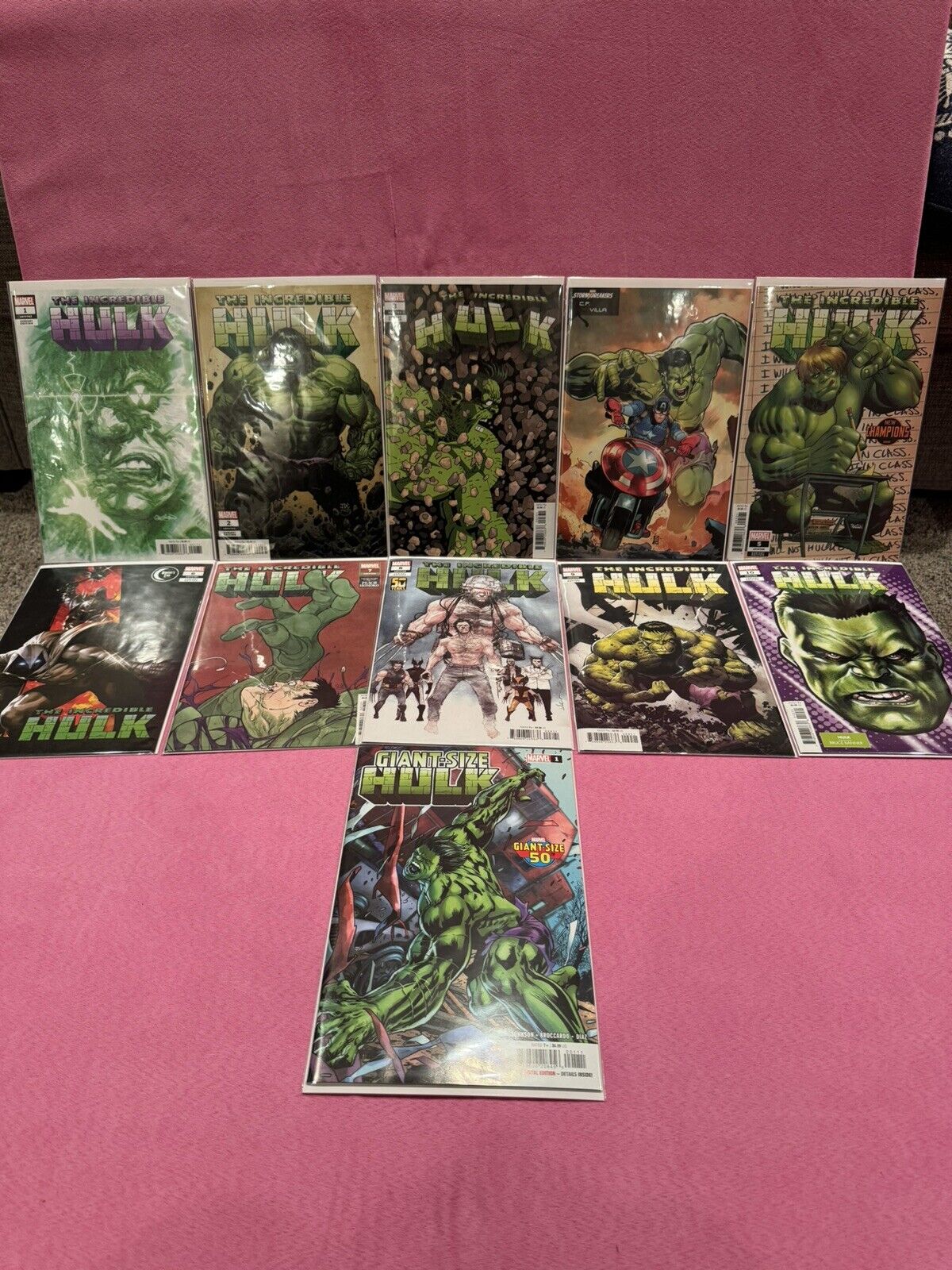 The Incredible Hulk Vol4 #1-10 All 1st Print Variants 2023 VF/NM +Annual
