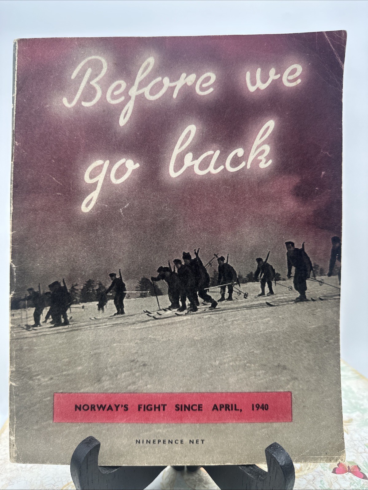 Vintage 1944 WWII Norway Booklet Before We Go Back HMSO Resistance Propaganda
