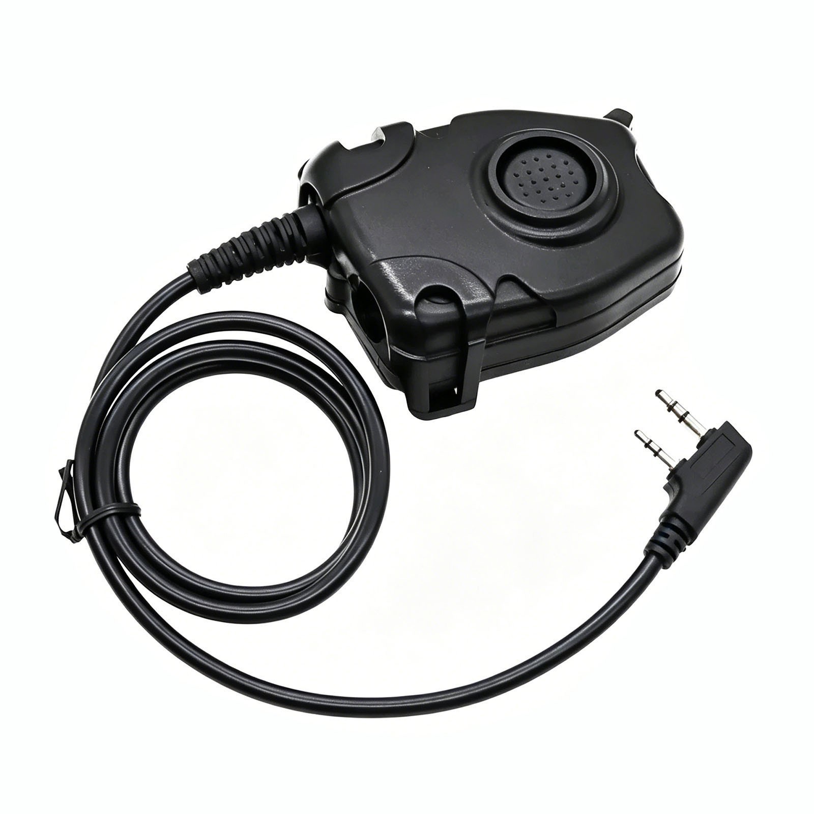 Z Peltor U94 Style PTT Kenwood 2-Pin Push-To-Talk for Baofeng UV5R UV82 Radio
