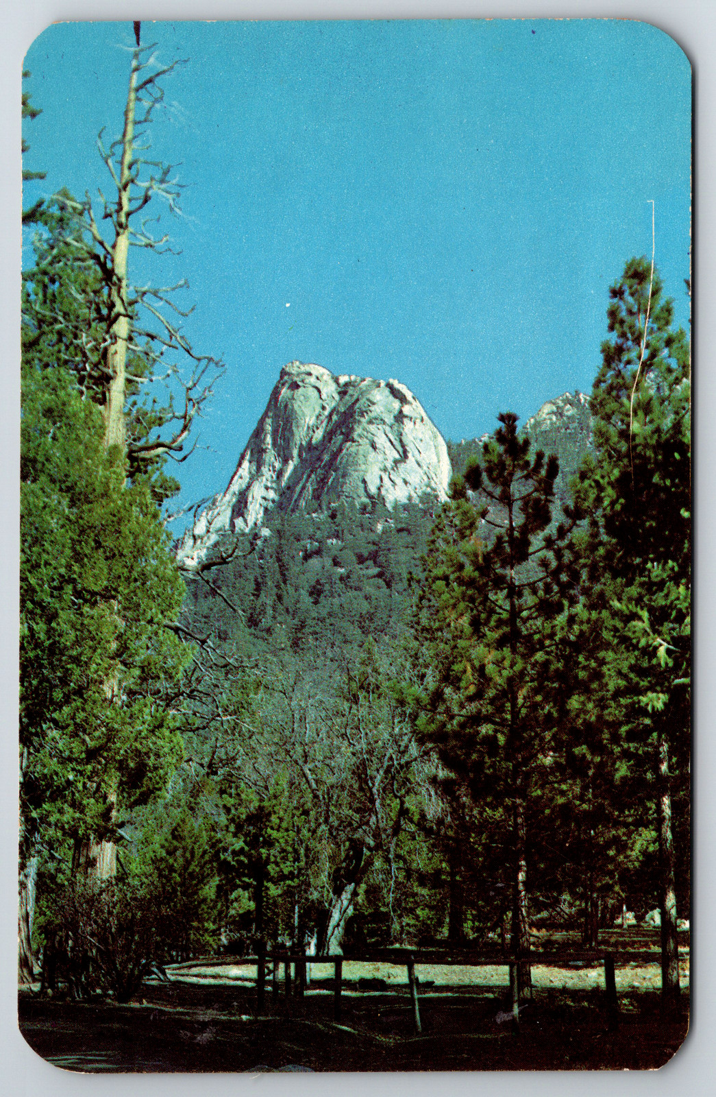 c1950s Tahquitz Rock Mountain Slope Vintage Postcard c1950s Tahquitz Rock Mountain Slope Vintage Postcard