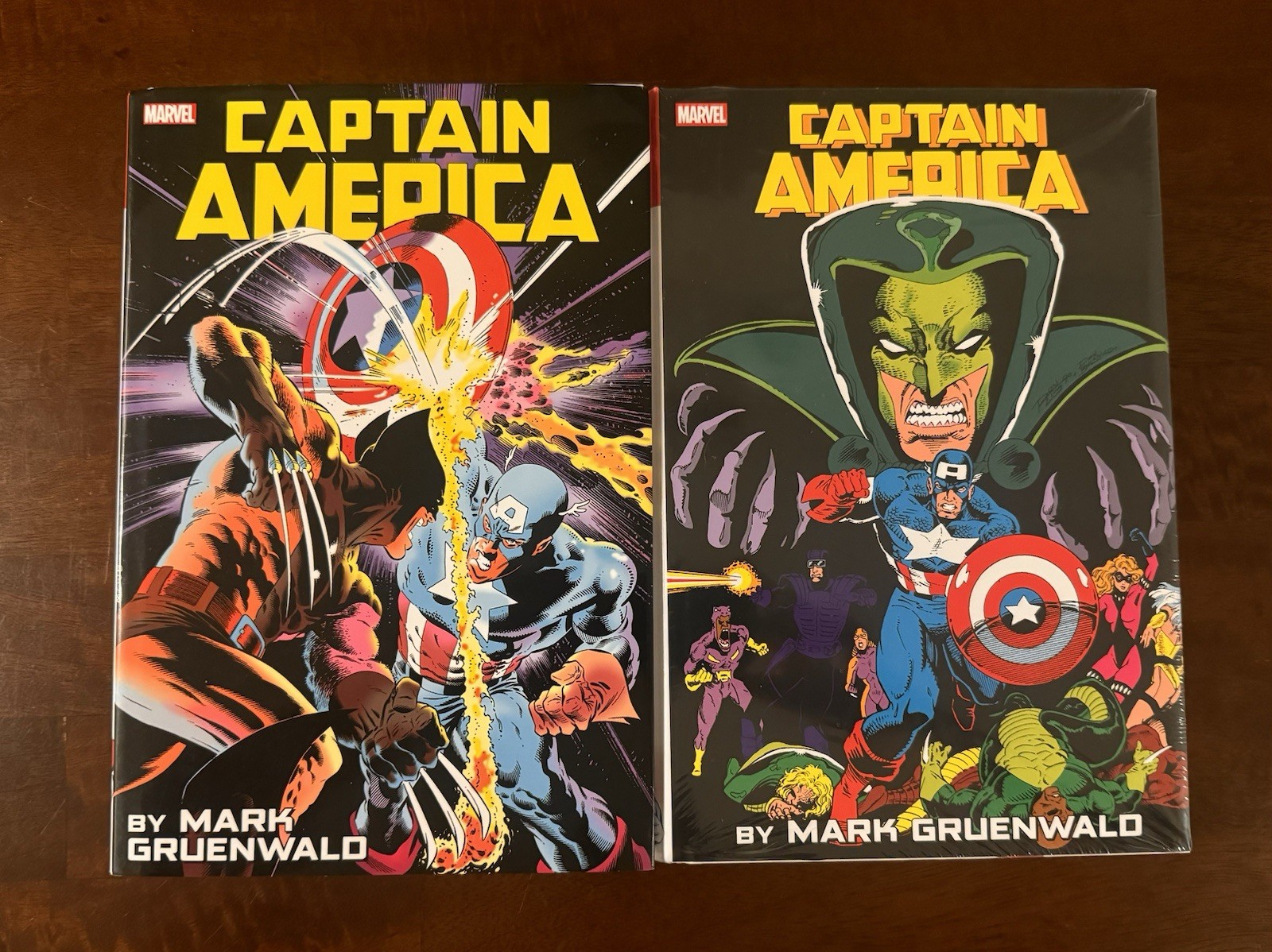 Captain America By Mark Grunewald Omnibus 1 & 2 Marvel