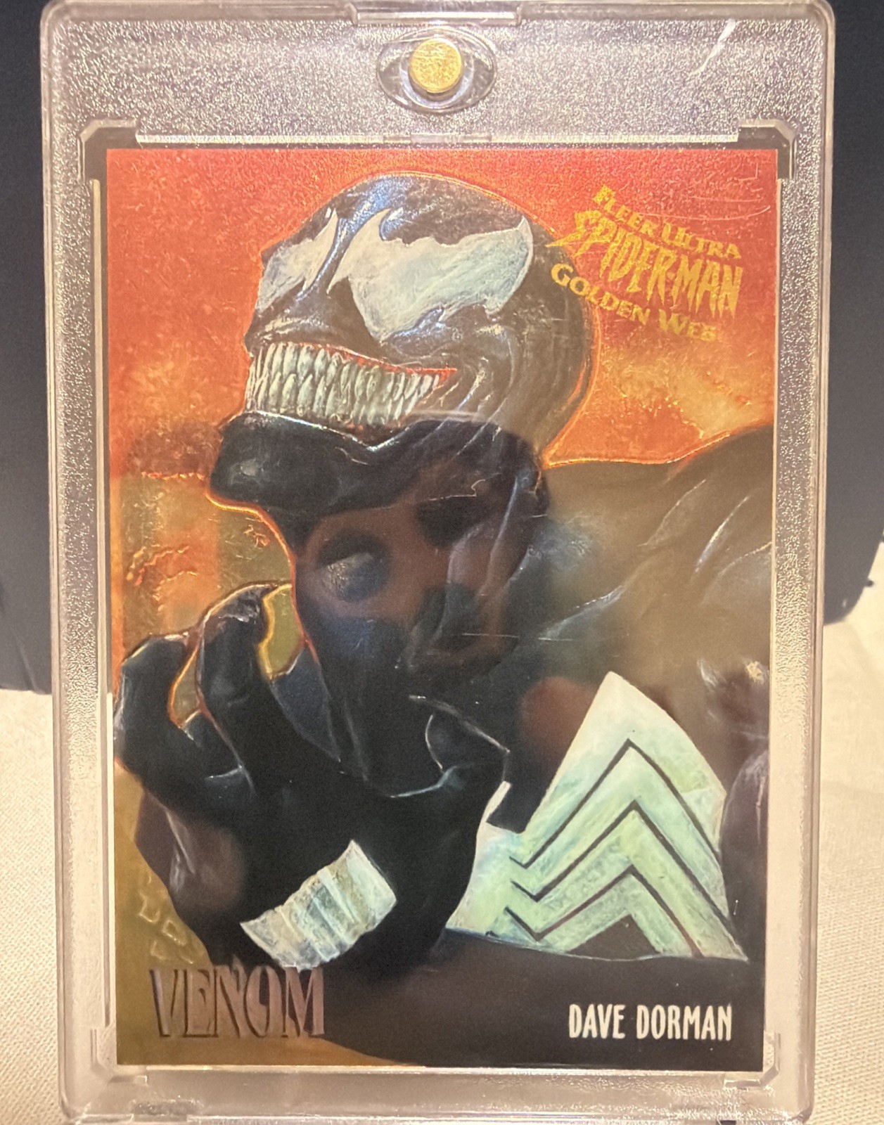 1995 Marvel Fleer Ultra Spider-Man - Limited Venom GOLD Parallel RARE #8