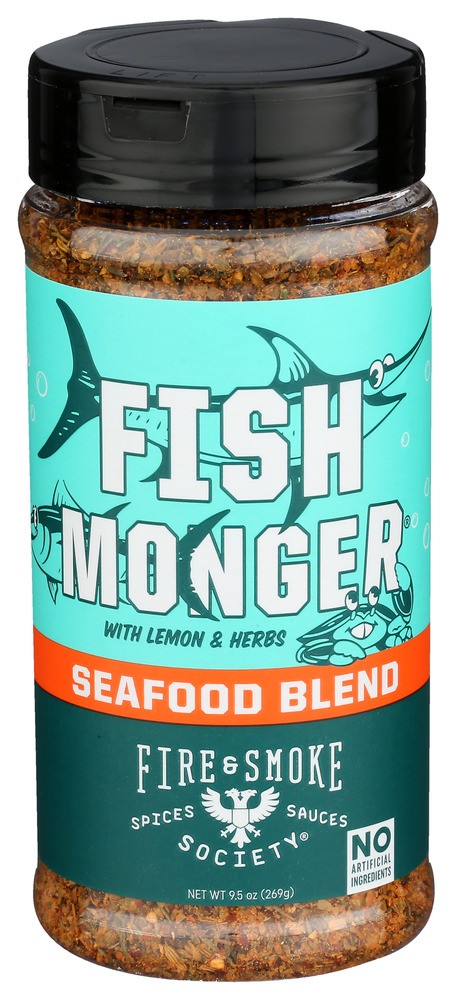 FIRE AND SMOKE SEASONING FISH MONGER 16 OZ