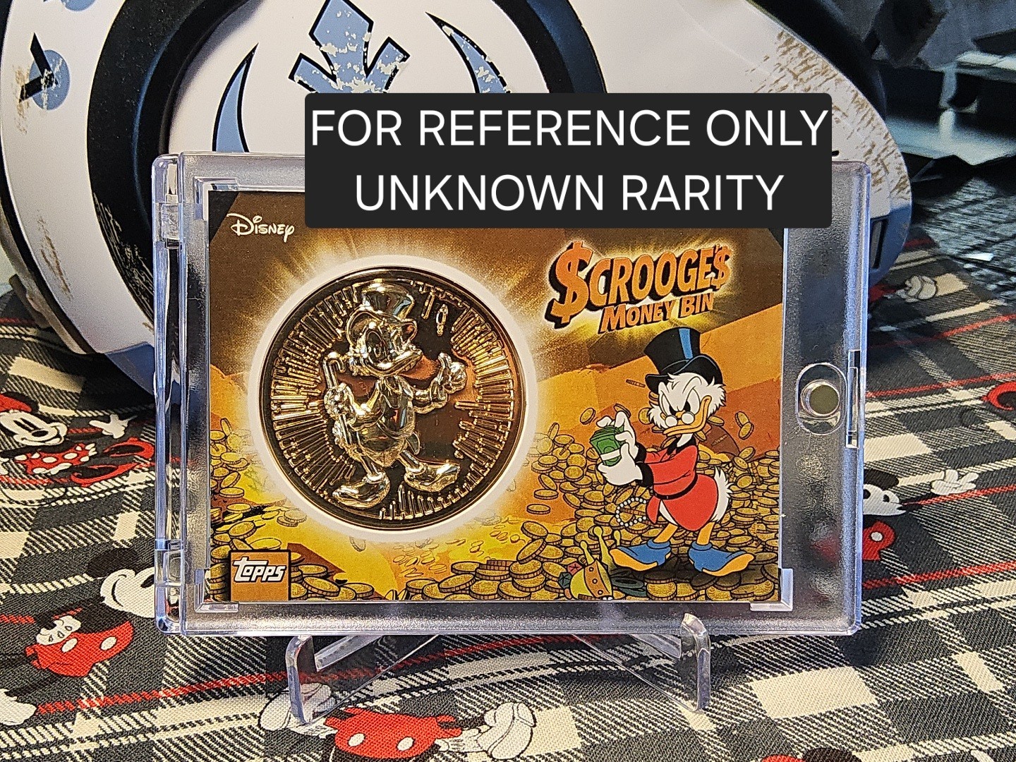UNOPENED PACK UNKNOWN RARITY....Scrooge Money Bin Metal Coin 2026 Disney Neon UNOPENED PACK UNKNOWN RARITY....Scrooge Money Bin Metal Coin 2026 Disney Neon