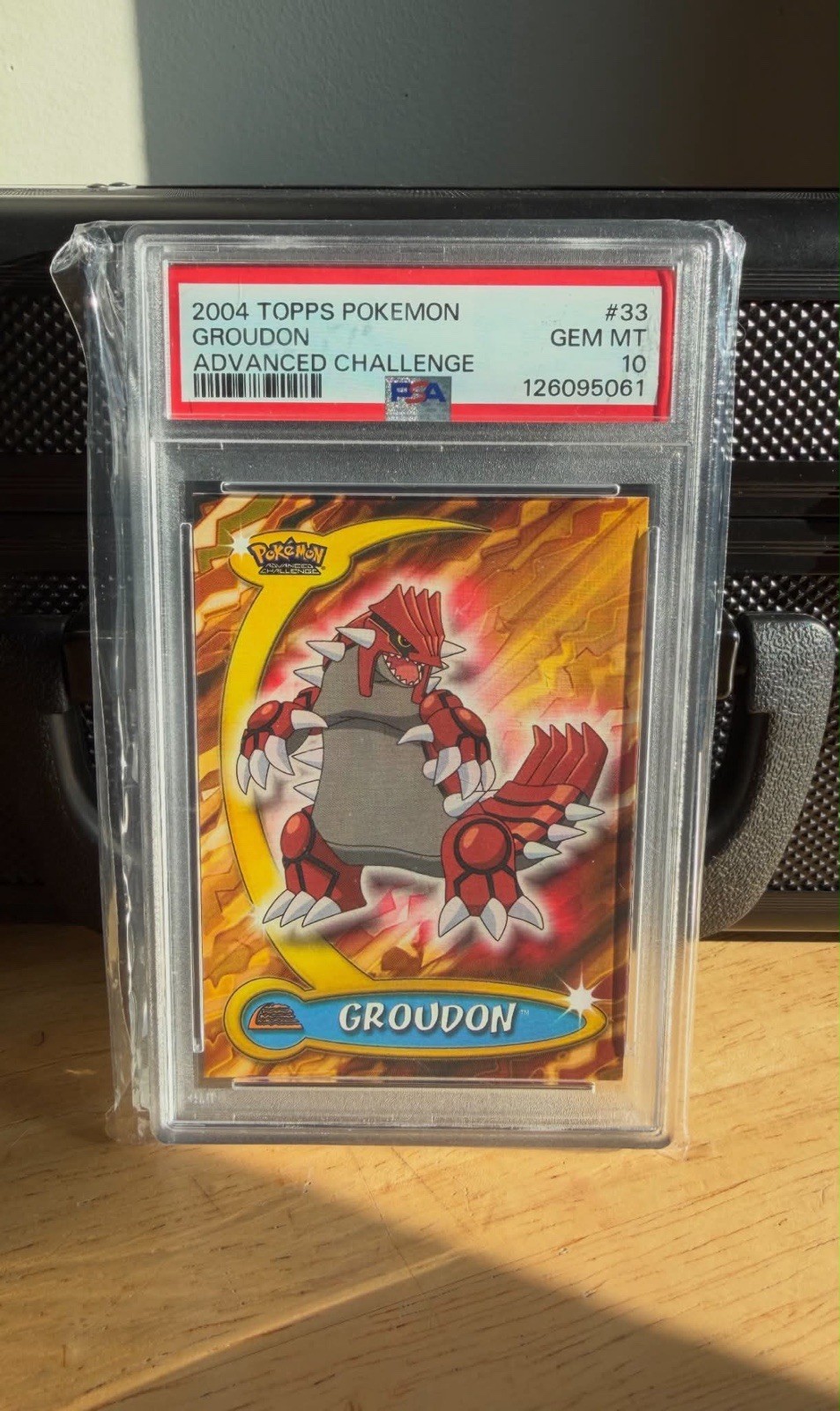 2004 Topps Pokémon Groudon Advanced Challenge Gem Mint 10 PSA 2004 Topps Pokémon Groudon Advanced Challenge Gem Mint 10 PSA