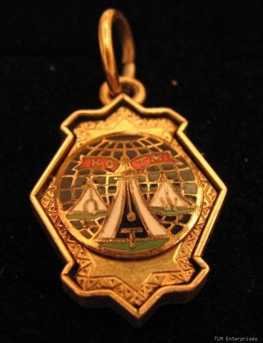 Knights of the Maccabees - Vintage KOTM Fob Fraternal Member Collectors