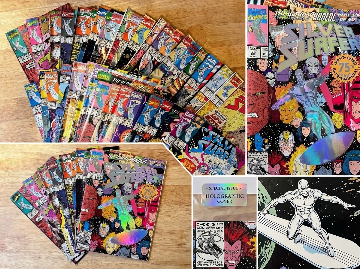 Silver Surfer vol. 3 (1987) Huge Comic Lot of 39 Issues VF/NM (36-83)