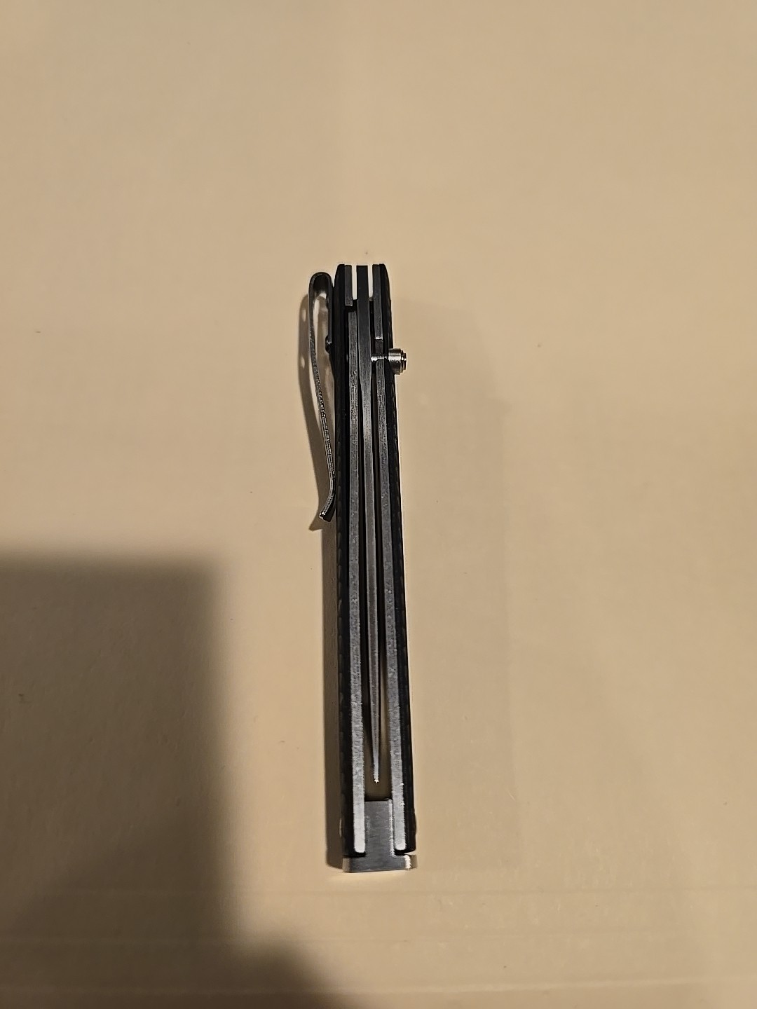 CRKT CEO Roger Design Folding Pocketknife Black Synthetic Handle Stainless Steel