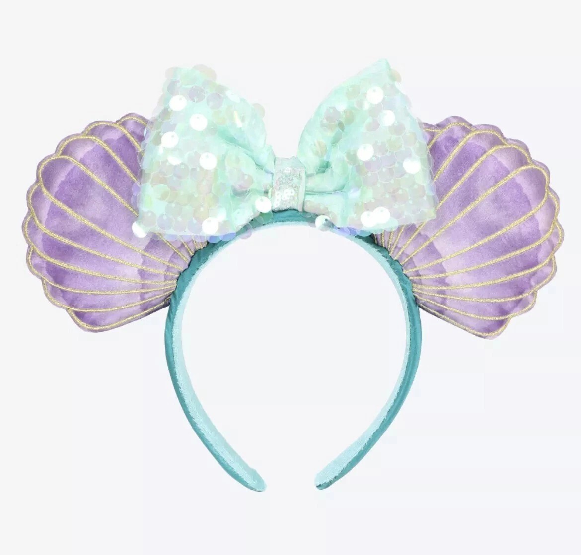 Tokyo Disney Minnie Ears Headband Ariel The Little Mermaid - Ship from US