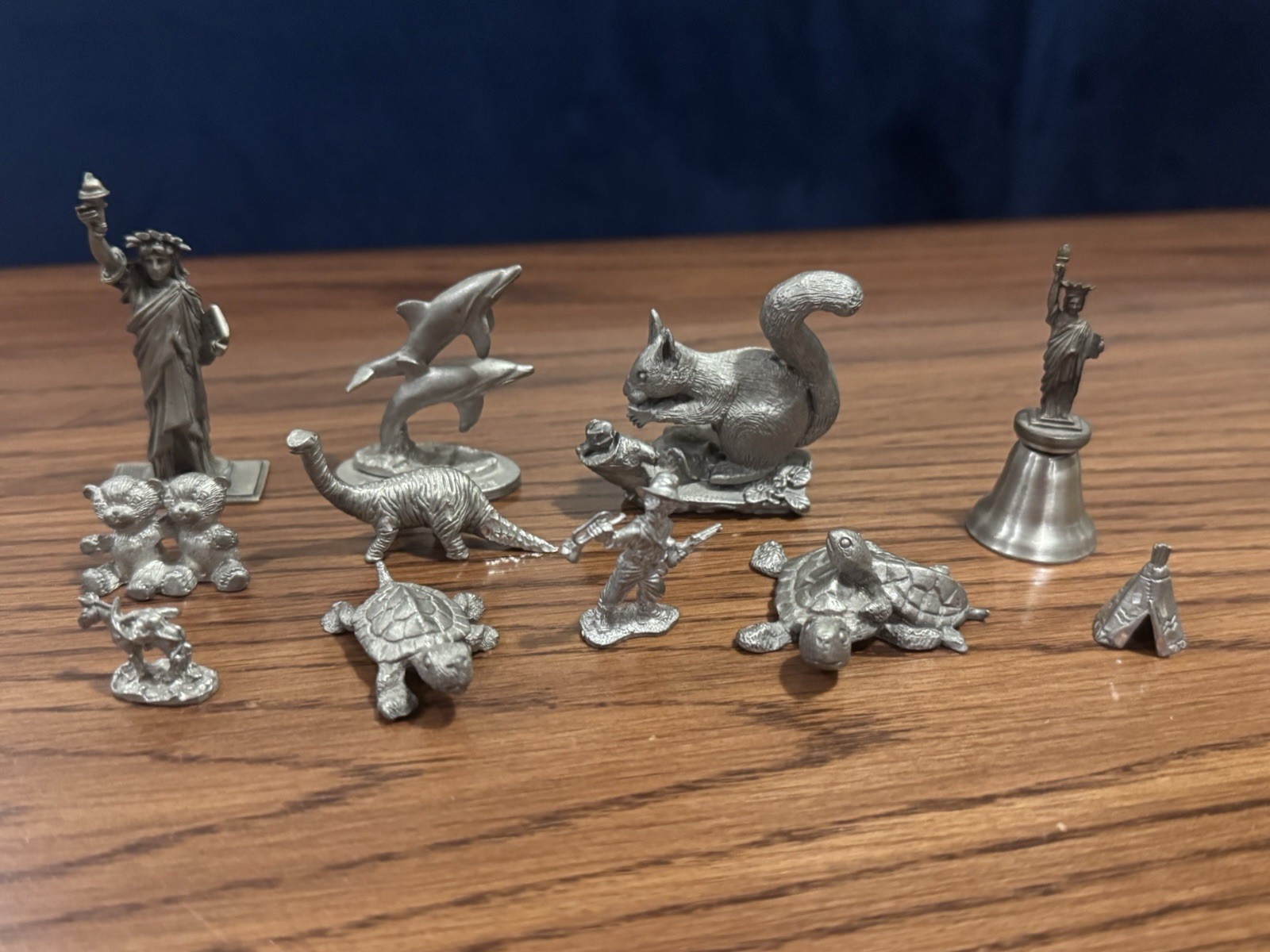Pewter Collectibles Lot Of 11 Items