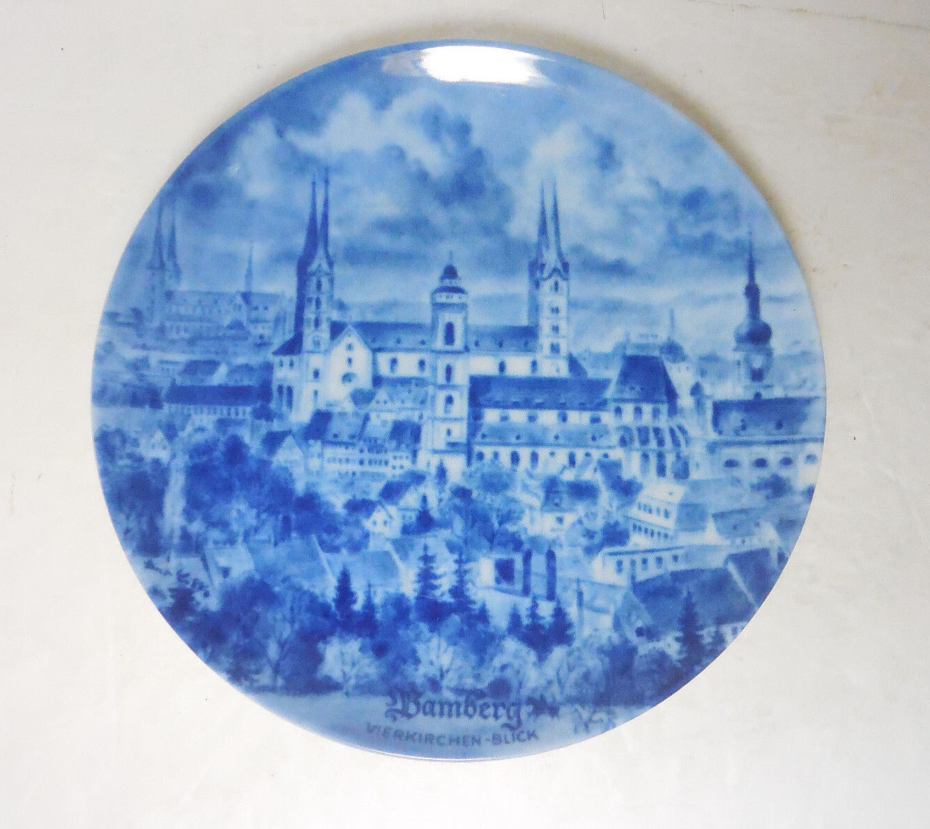 Kaiser W. Germany Bamberger Jahresteller 1978 Collector Plate, Bamberg