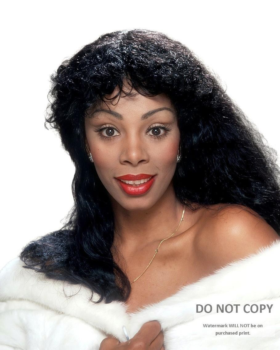 Donna Summer Publicity Photo 8x10 Disco Music Icon Portrait