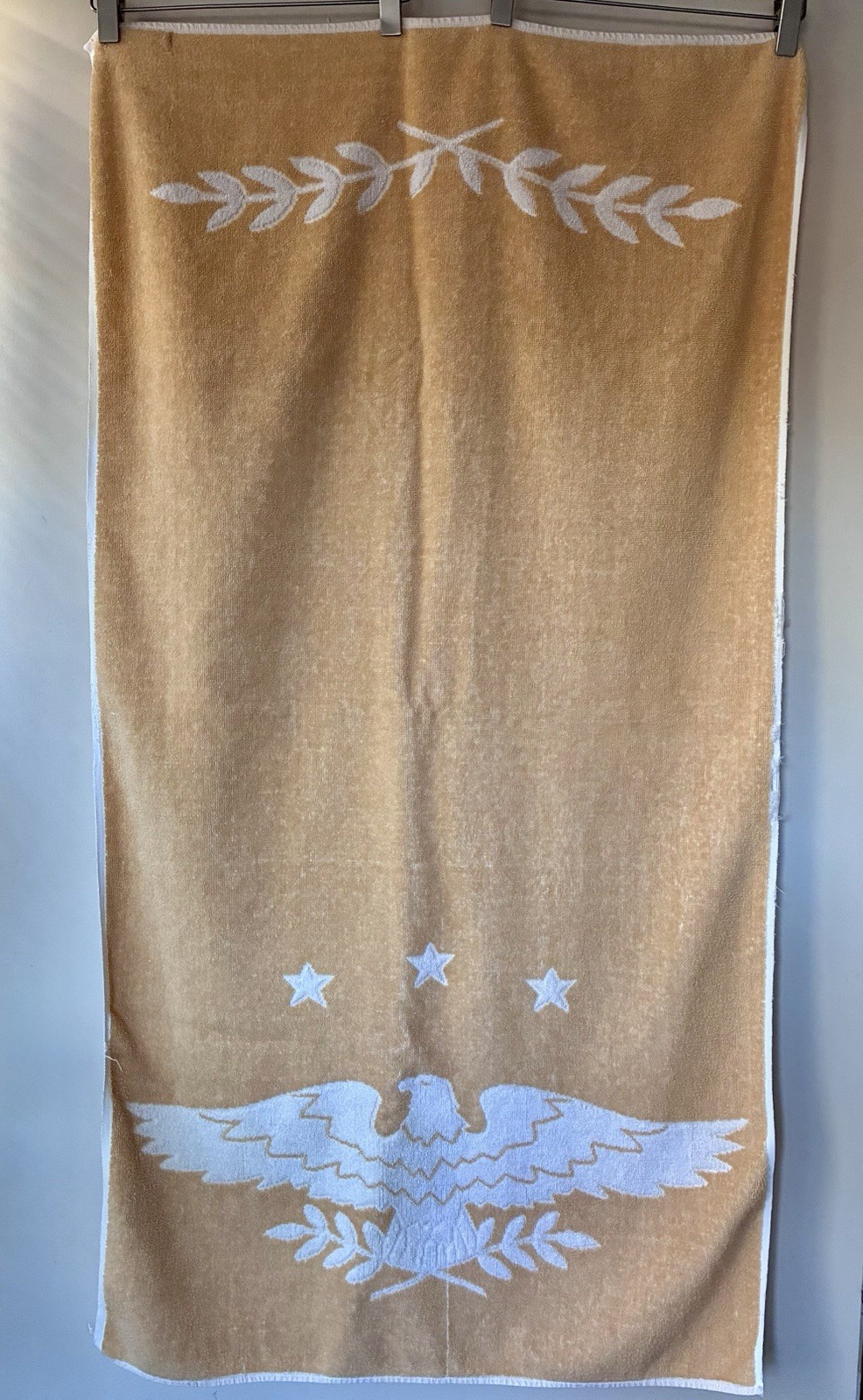 Vintage Martex Eagle Terry Bath Towel