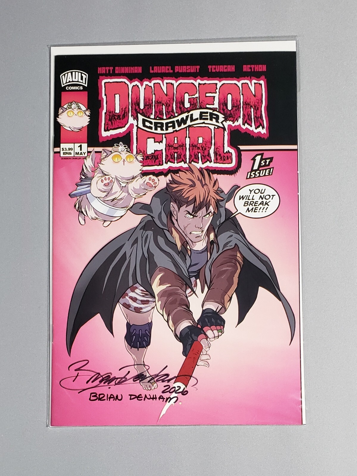 Dungeon Crawler Carl #1 Variant Vault – Brian Denham Signed 2026 Exclusive