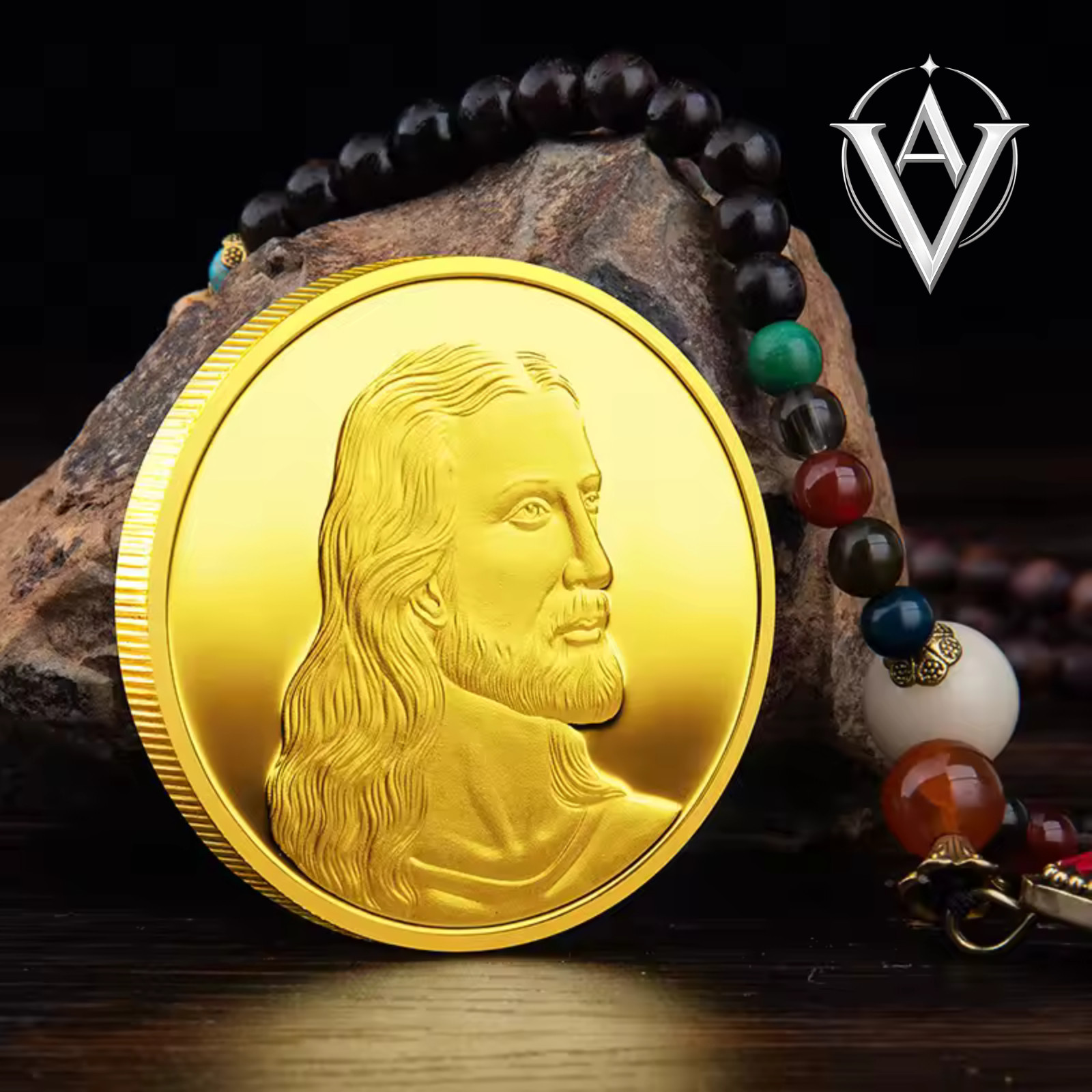 The Last Supper Souvenir Commemorative Replica Coin Collectible Display Piece The Last Supper Souvenir Commemorative Replica Coin Collectible Display Piece