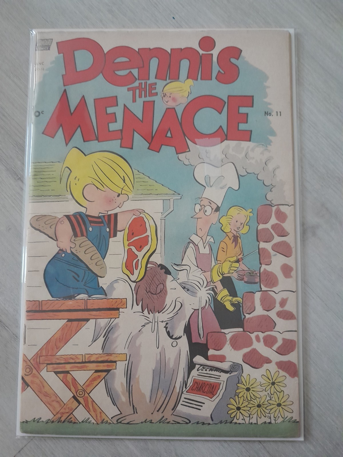 1955 Standard Comics Dennis the Menace #11 No Comics Code Authority Stamp 1955 Standard Comics Dennis the Menace #11 No Comics Code Authority Stamp