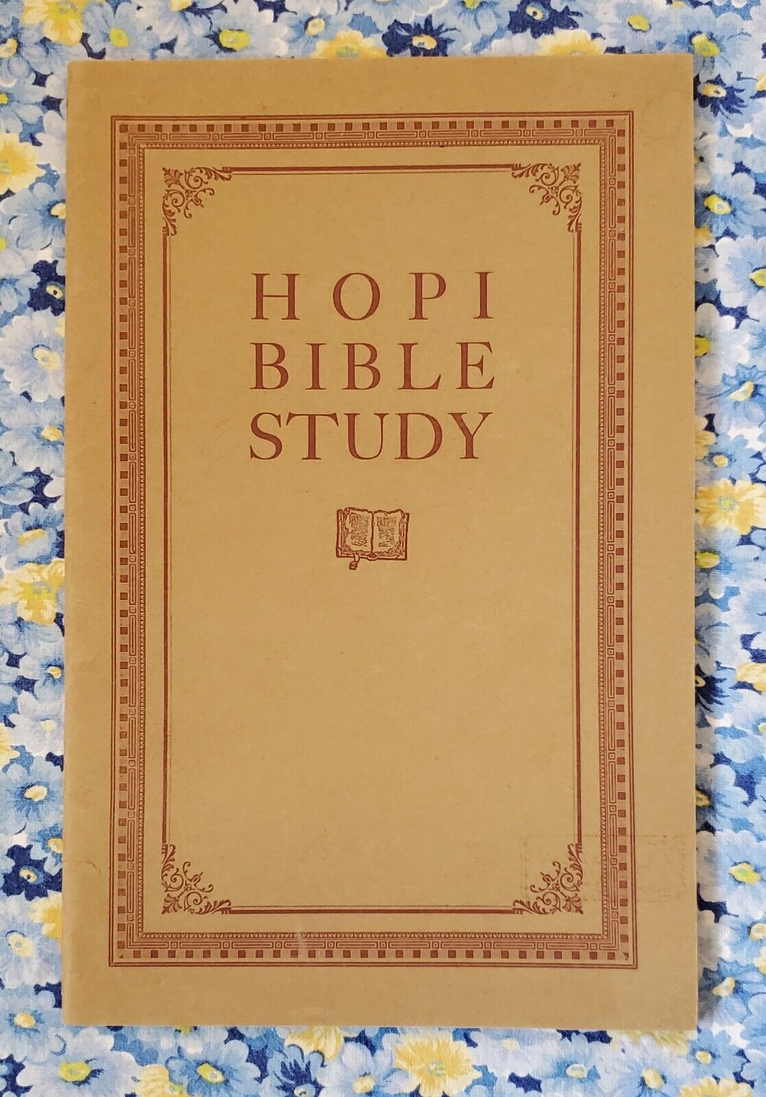 HOPI Bible Study, Otto Lomavitu and J. R. Duerksen, 1924, Paperback