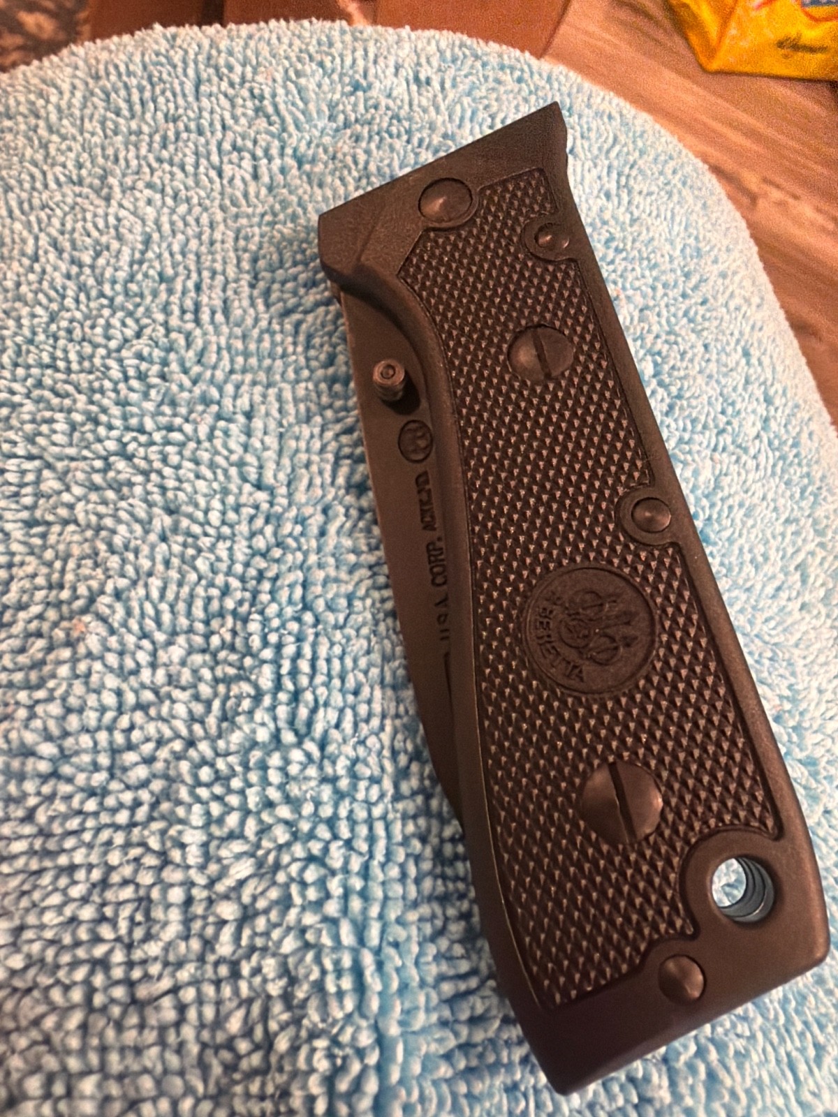 RARE BERETTA 92 KNIFE TANTO LOCK BLADE MINT CONDITION
