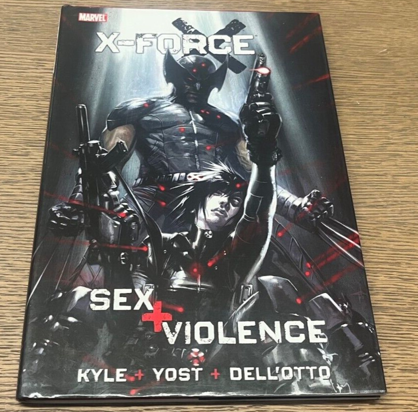 Marvel X-FORCE Sex + Violence Deluxe Oversized HC Hardcover OHC X-Men 2010