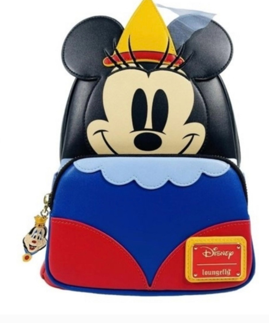 NEW Loungefly Disney Minnie Mouse Brave Little Tailor Mini Backpack NWT Cosplay