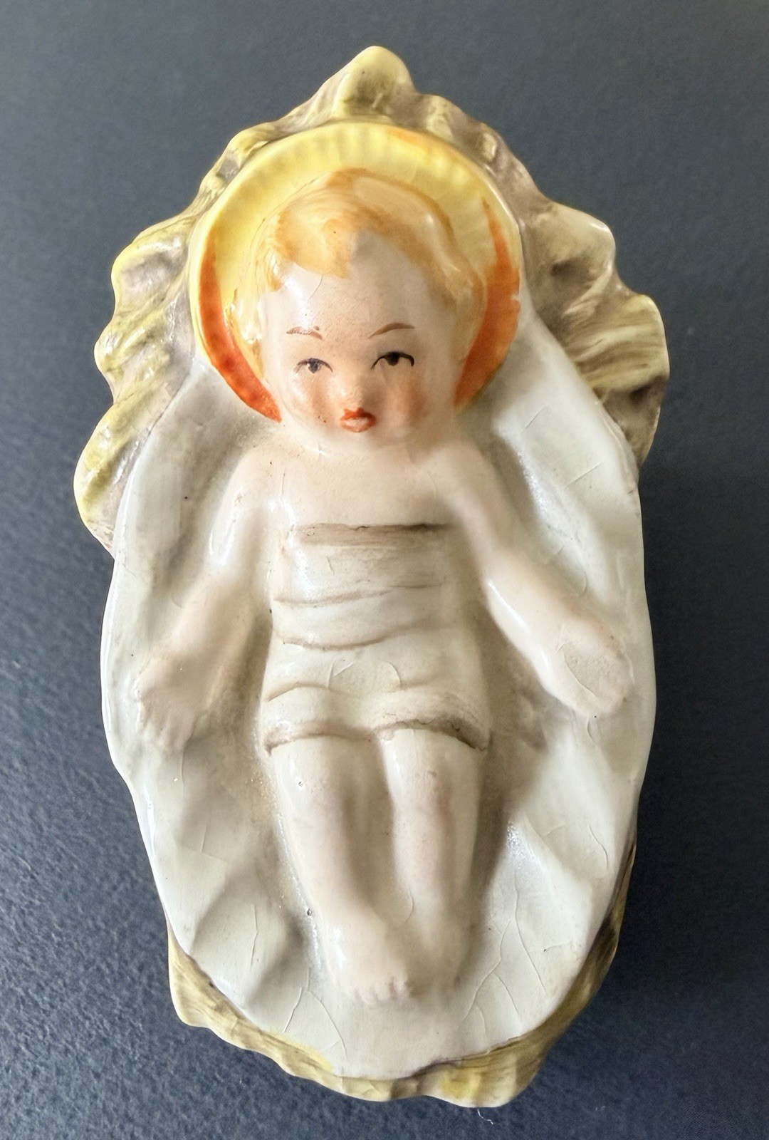 Vintage Goebel Sacrart Germany 2.25” Baby Jesus HX 82 C Nativity Scene RARE