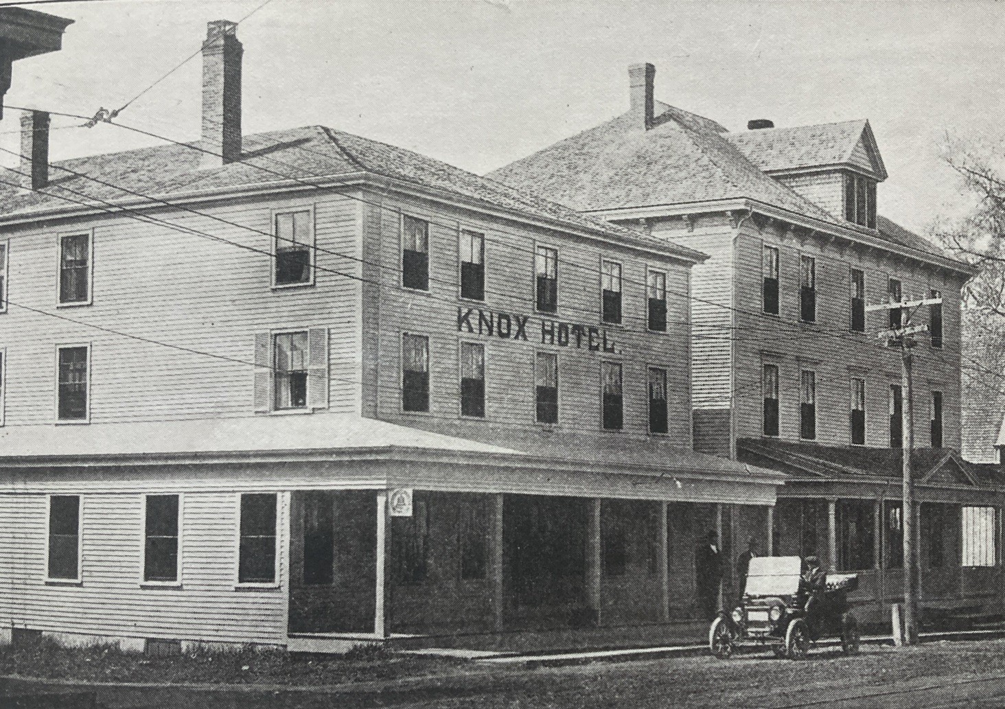 c1915 Thomaston Maine The New Knox Hotel Info Booklet 7 Pages With Floor Plan