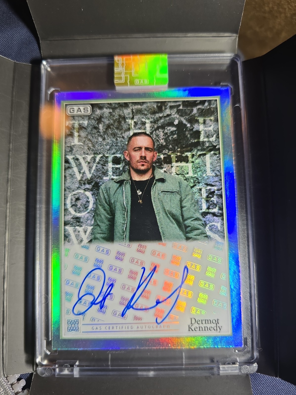 2026 GAS x Complex Dermot Kennedy  FOIL AUTO RC 11/40 #DK-1 RARE SP Ireland 🇮🇪