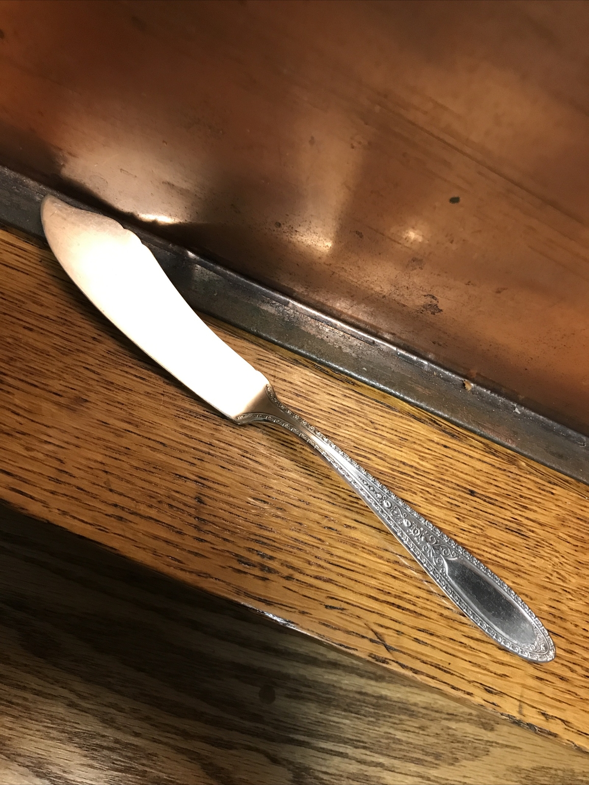 National Silverplate EPNS Flatware Individual Butter Knife TWENTY
