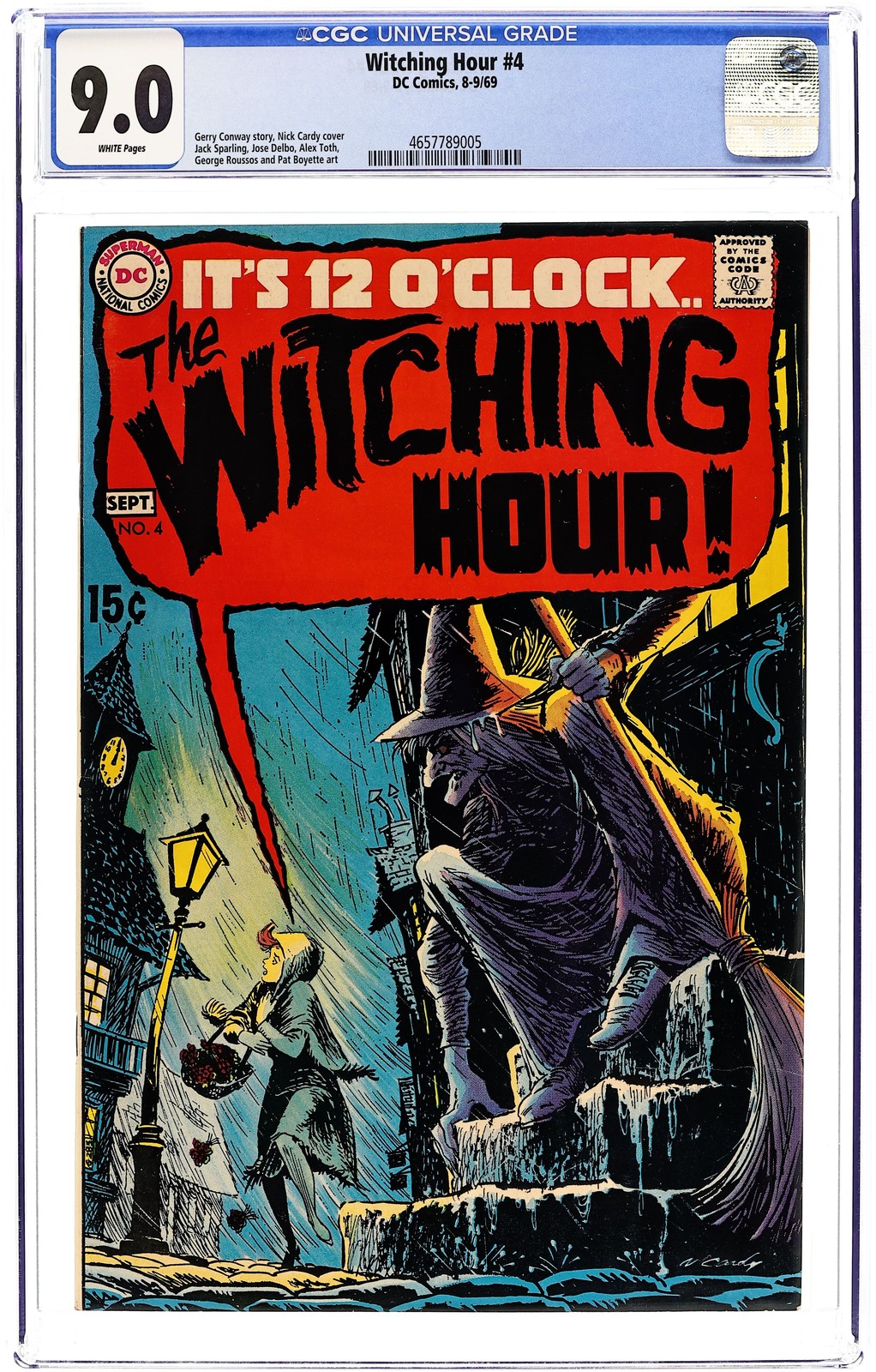 Witching Hour #4 CGC 9.0 1969 4657789005