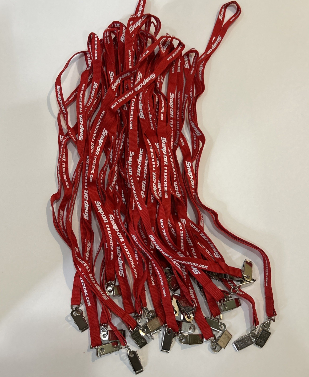 Snap-On Tools Promotional Lanyard Clip Lot of 25 New