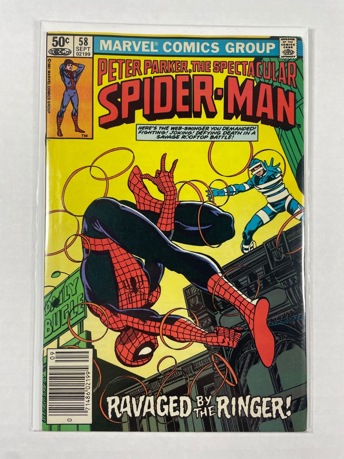 Peter Parker, The Spectacular Spider-Man #58- 1981 John Byrne Artwork