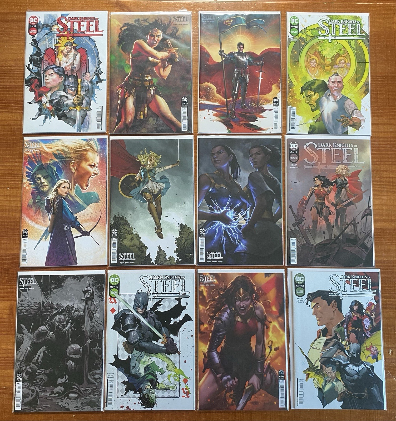 Dark Knights of Steel 1-12 Comic Book Series With Variant Cover 2021 DC Full Run