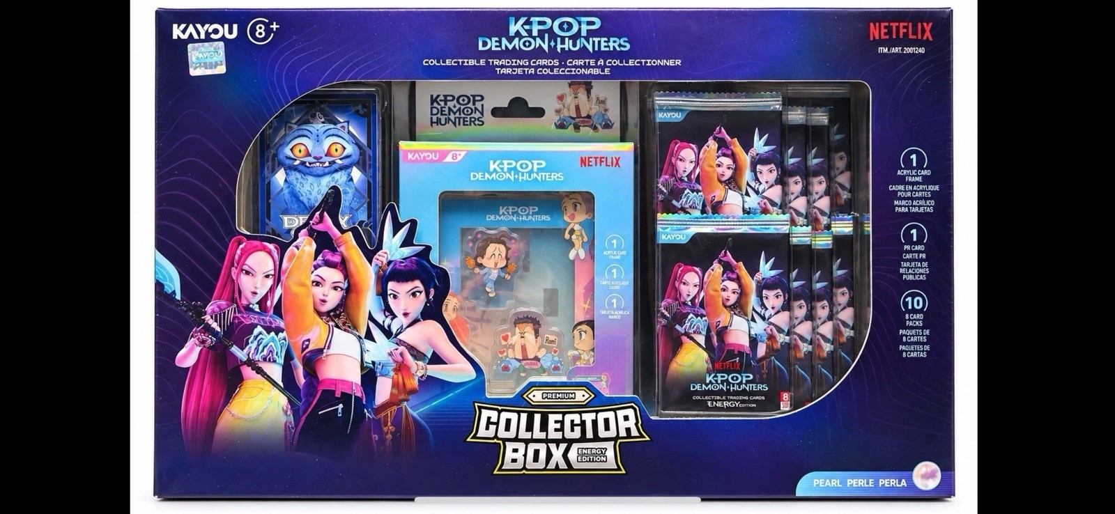 KAYOU KPop Demon Hunters Netflix Collector Box Energy Edition New Release