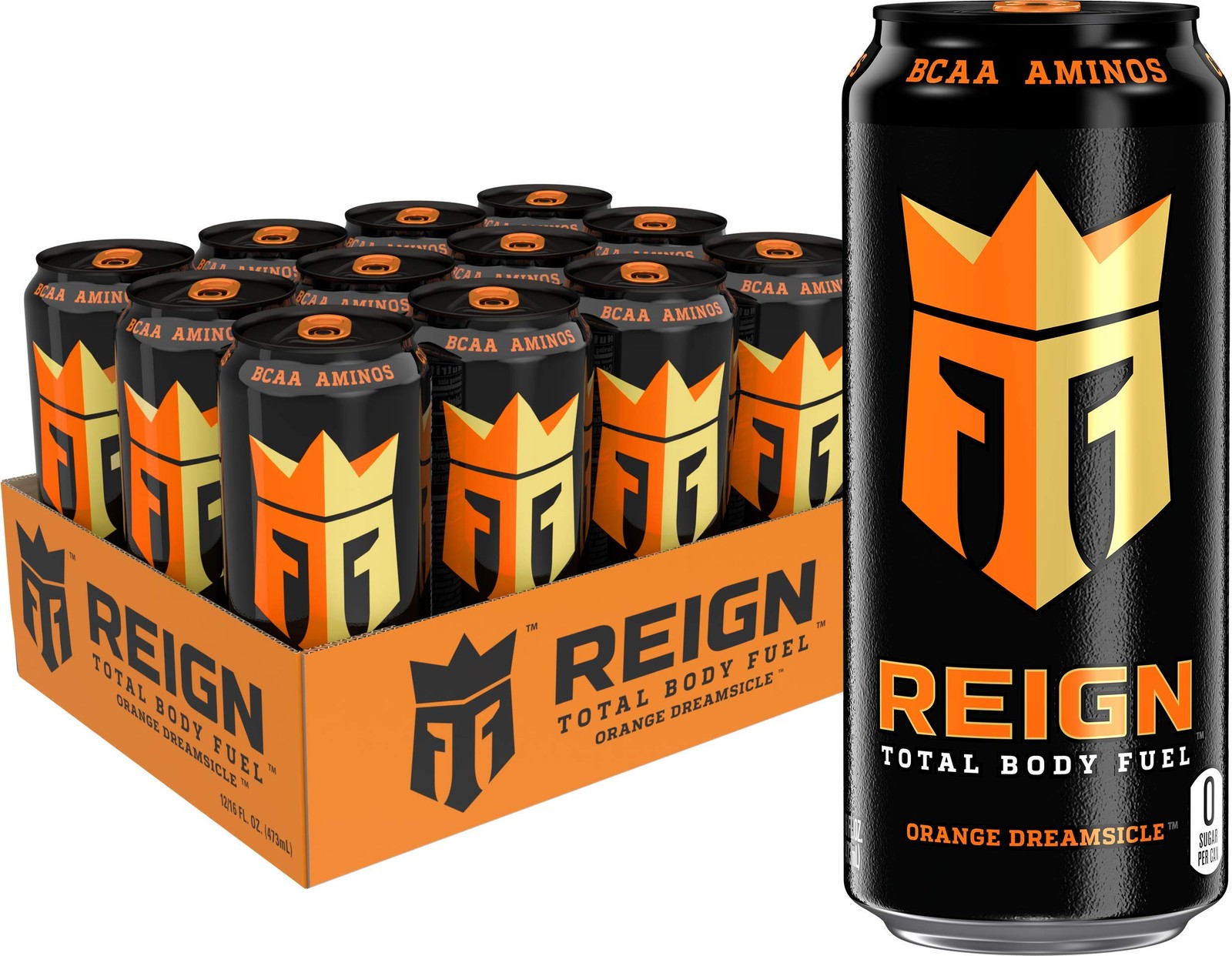 Reign Total Body Fuel, Orange Dreamsicle, Fitness & Performance Drink,