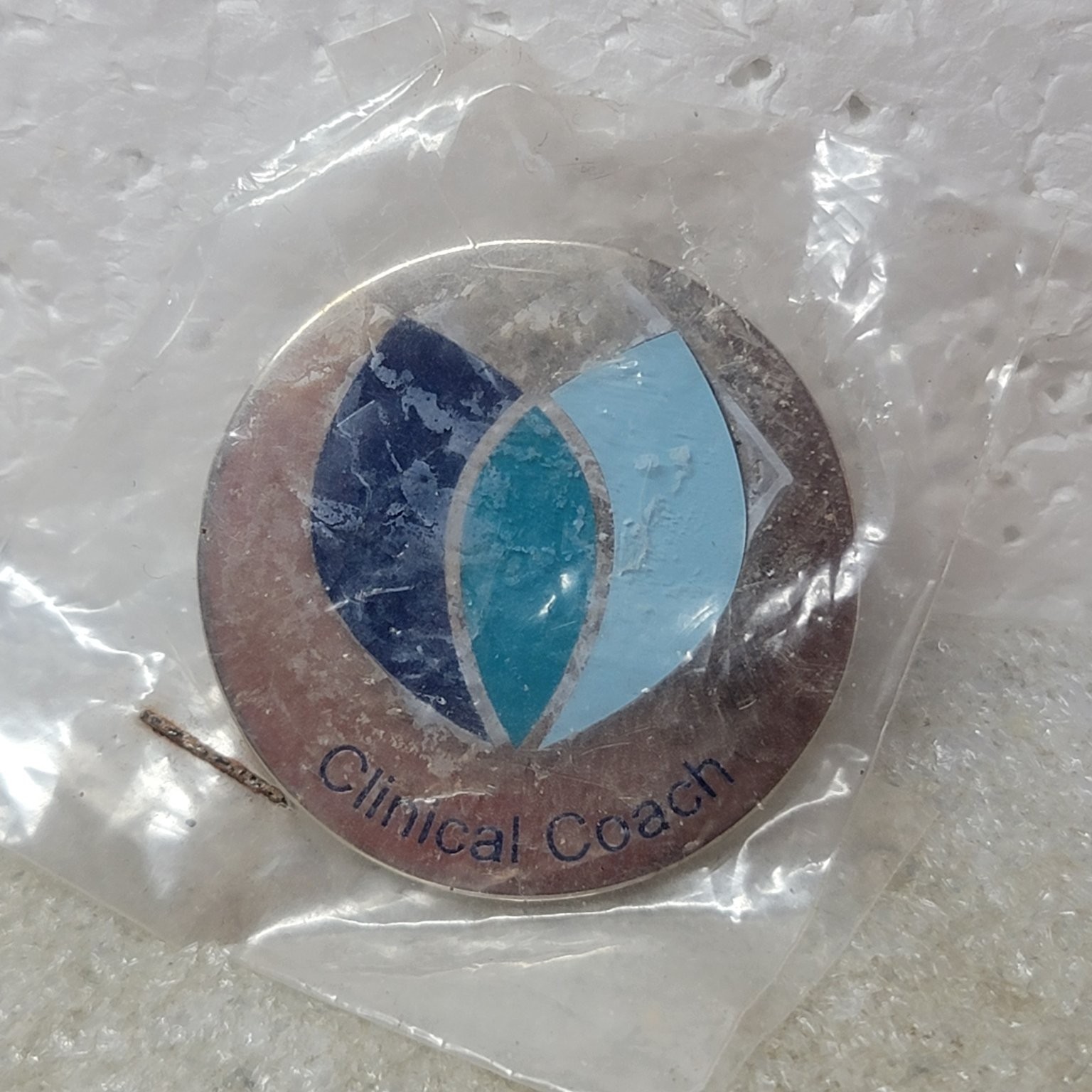 Clinical Coach Pinback Button Round Metal Lapel Pin Clinical Coach Pinback Button Round Metal Lapel Pin