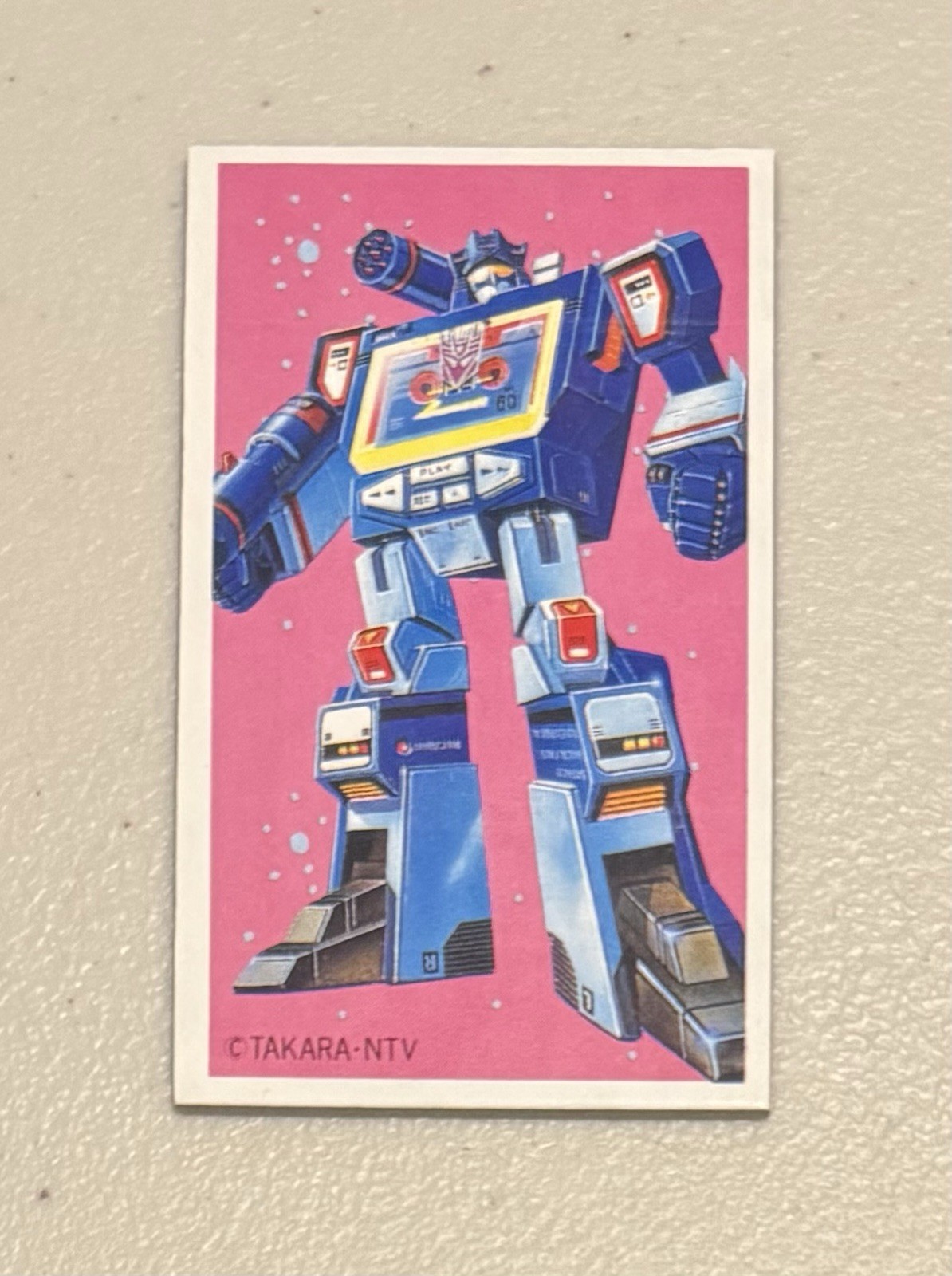 1985 Menko Transformers Decepticon Soundwave RC - HIGH GRADE - Takara/NTV