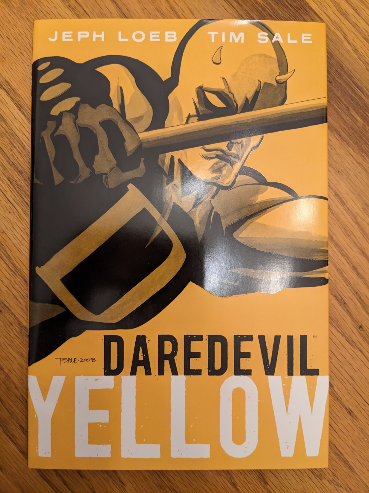 Daredevil Yellow Hardcover 2002 First Printing Jeph Loeb Tim Sale Dust Jacket