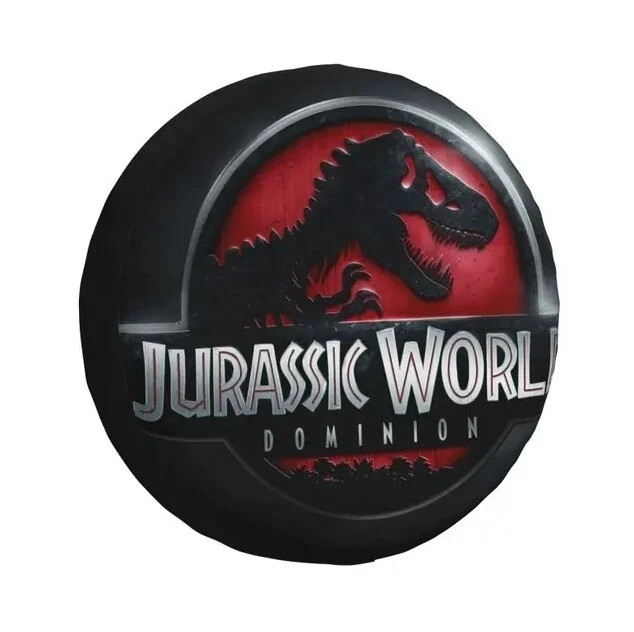 Jurassic Park Tire Protection Cover 4X4 Spare Wheel Protector Jurassic World Jurassic Park Tire Protection Cover 4X4 Spare Wheel Protector Jurassic World