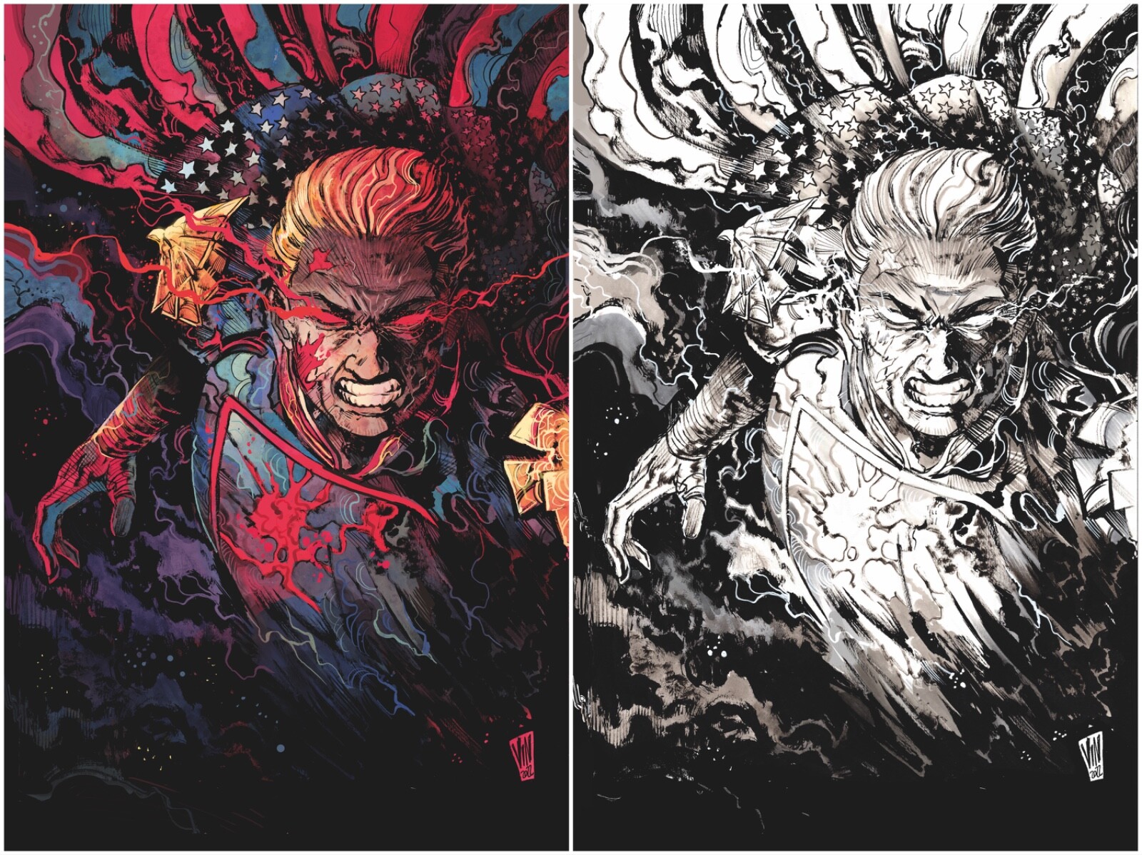 THE BOYS 1 VINCENZO RICCARDI VIRGIN VARIANT SET LTD 250 NUMBERED COA NM HOT NEW