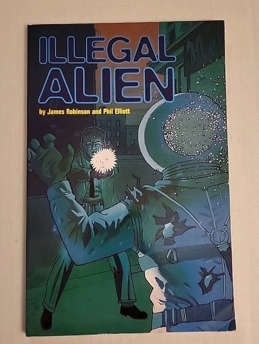 Illegal Alien #1 Sept. 1994, James Robinson Kitchen Sink Press TPB - GOOD 