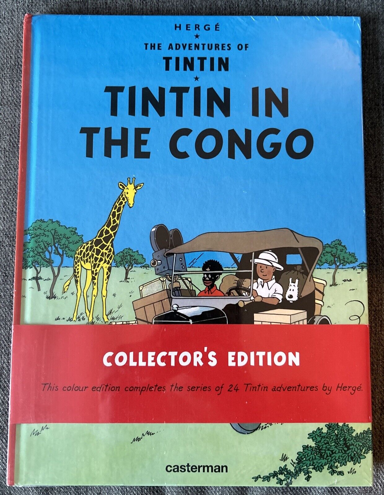 Herge Tintin in the Congo (Hardback) (UK IMPORT) NEW