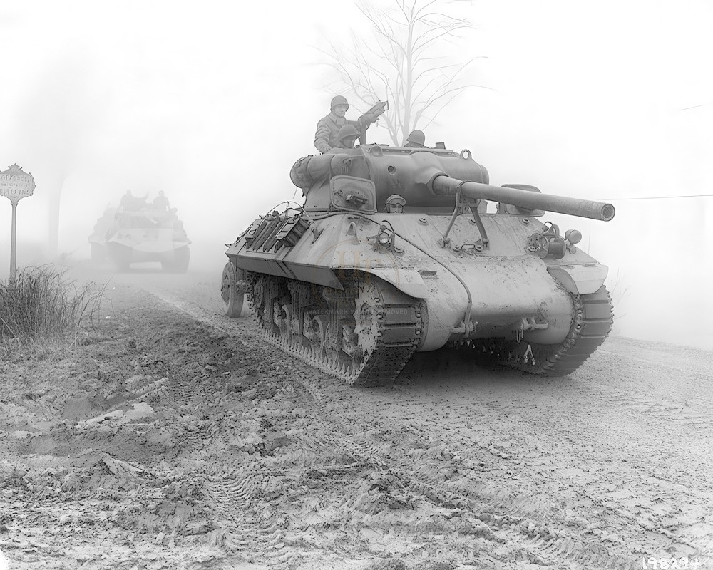 US Tank Destroyers in the Battle of the Bulge 8x10 Glossy Photo Print HT4136117