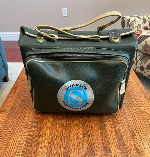 Vintage 1970s SHAKLEE DISTRIBUTOR Sales Carry Case/Salesman Bag