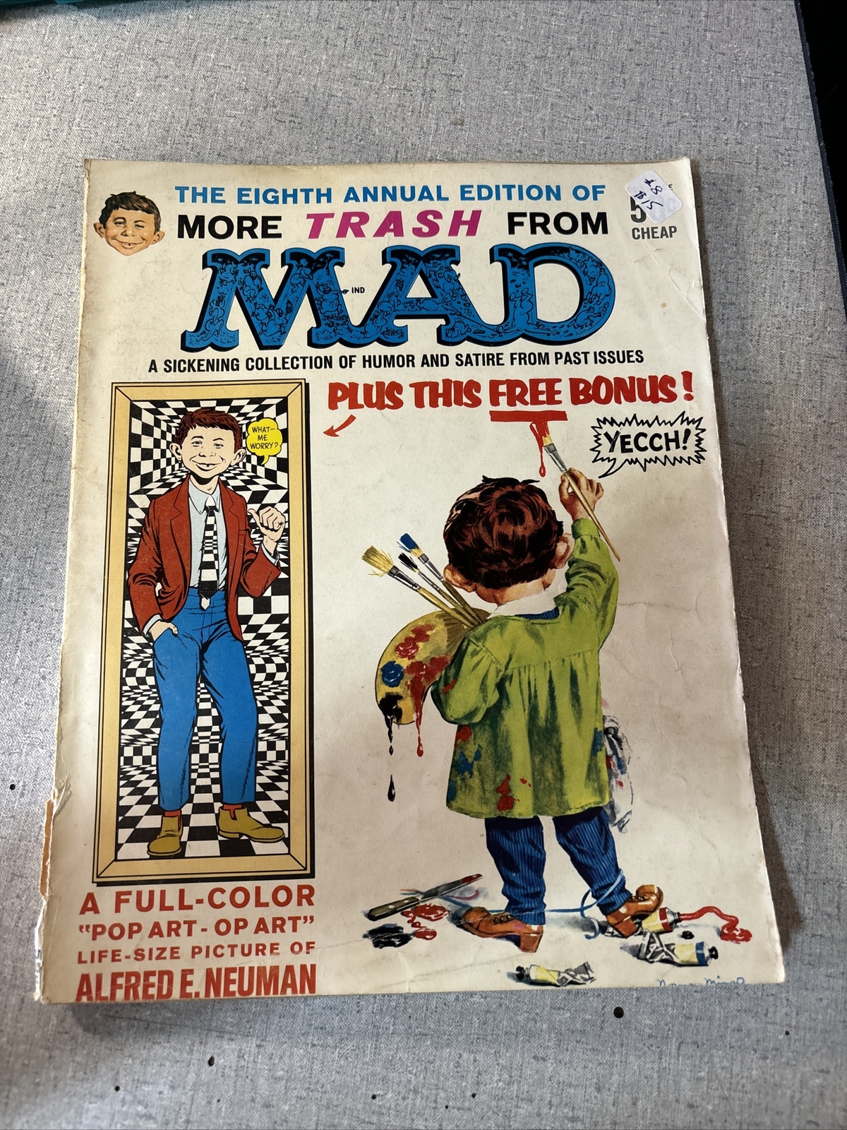 1965 MORE TRASH FROM MAD Magazine #8 VG 4.0 NO Alfred E Neuman Insert