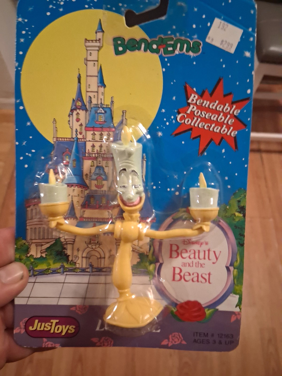 Just Toys Bend-Ems Disney Beauty & The Beast Lumiere Bendable Figure 4\