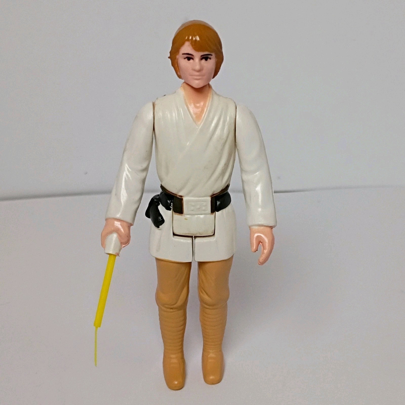 Vintage 1977 Kenner Star Wars Luke Skywalker Brown Hair Variant Hong Kong