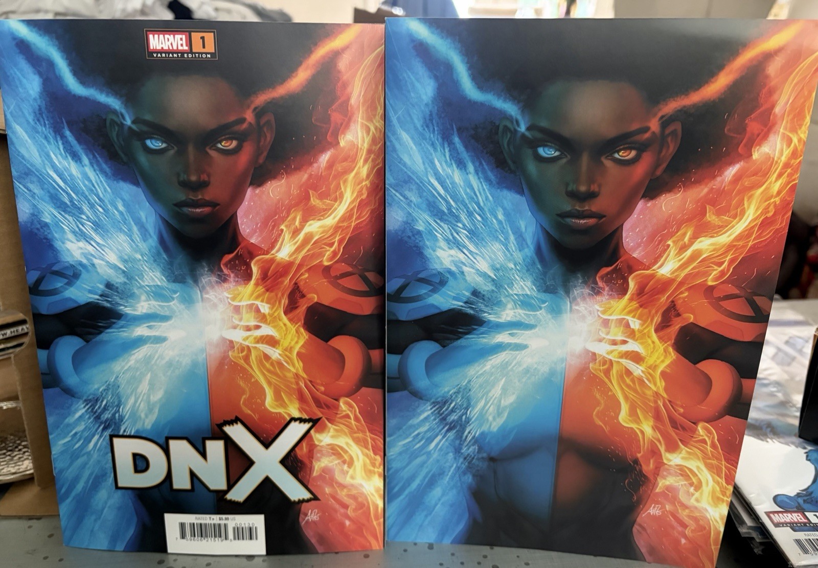 DNX #1 BLIND BAG EXCLUSIVE Stanley “Artgerm” Lau  TRADE & VIRGIN 2 Books NM NEW