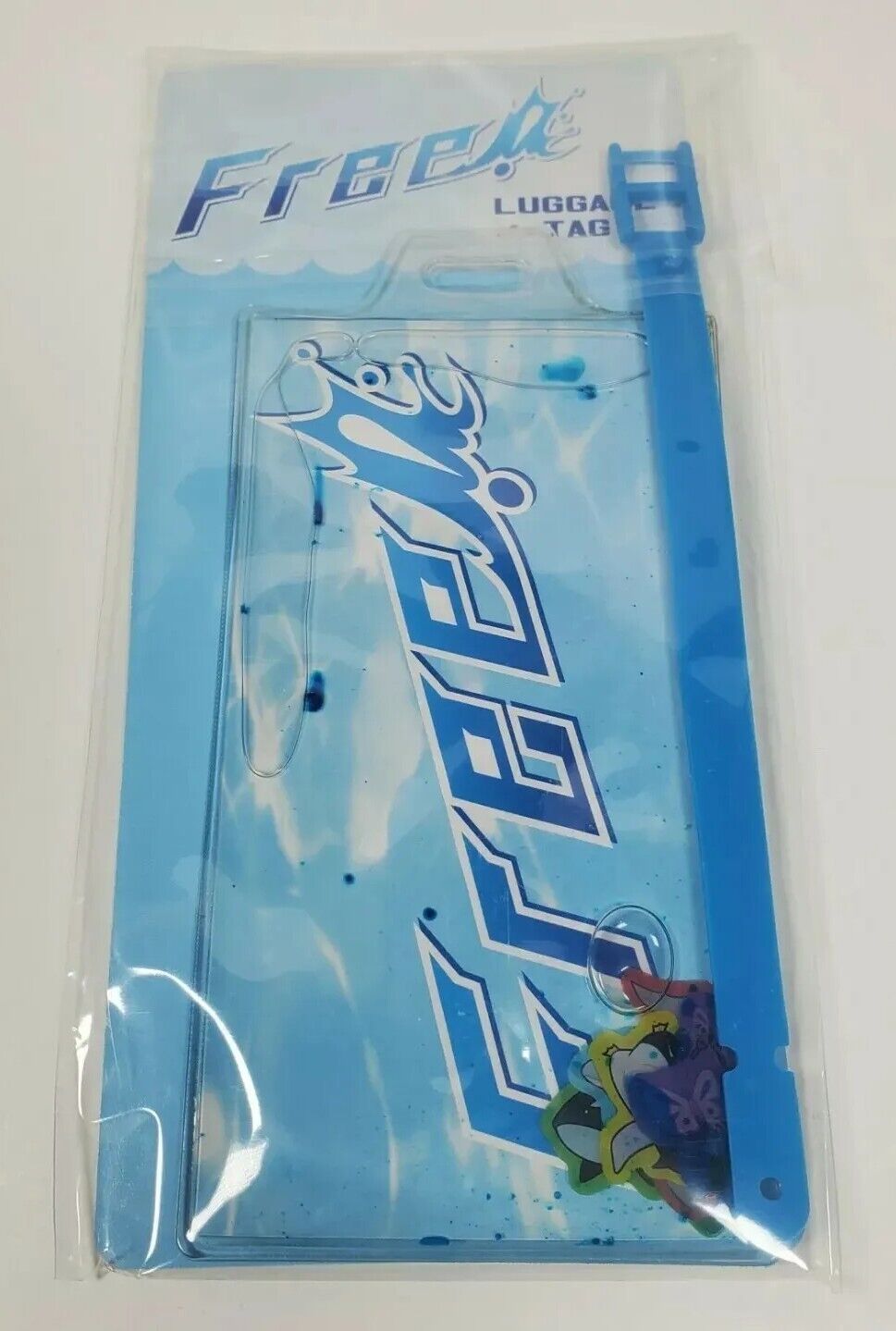 Free Iwatobi Swim Club Water Bubble Luggage Tag Loot Anime Crate Exclusive