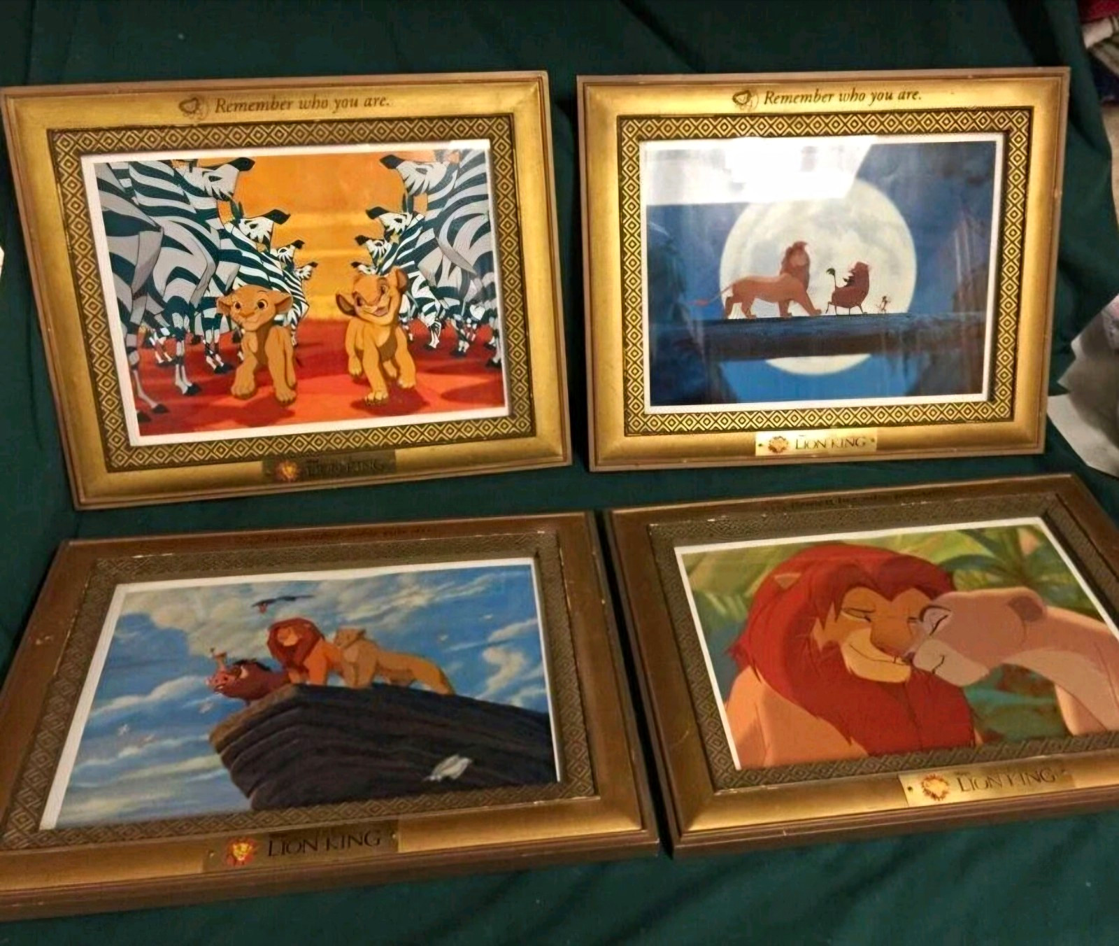 Disney The Lion King Framed Lithographs 