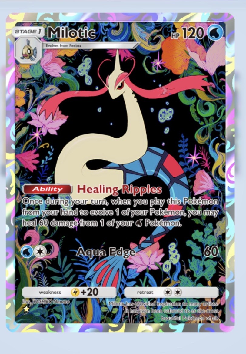 Pokemon TCG Pocket ✨ MILOTIC - Full Art - Language English  (PokEMon digitalCard